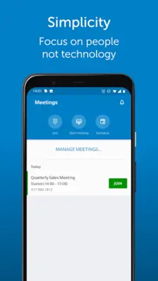 StarLeaf chat, meet and call android App screenshot 1